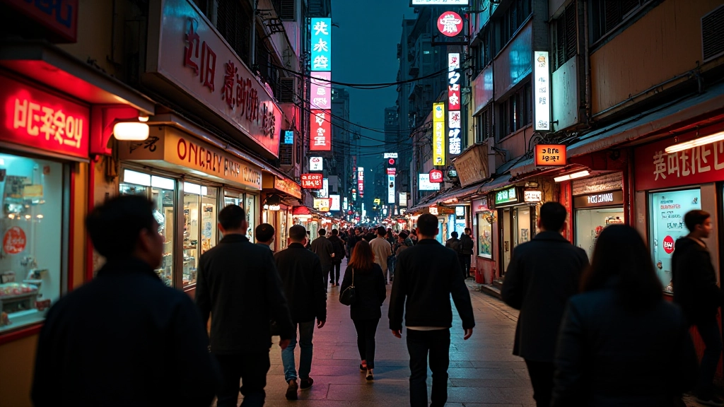 Street scene in Mong Kok