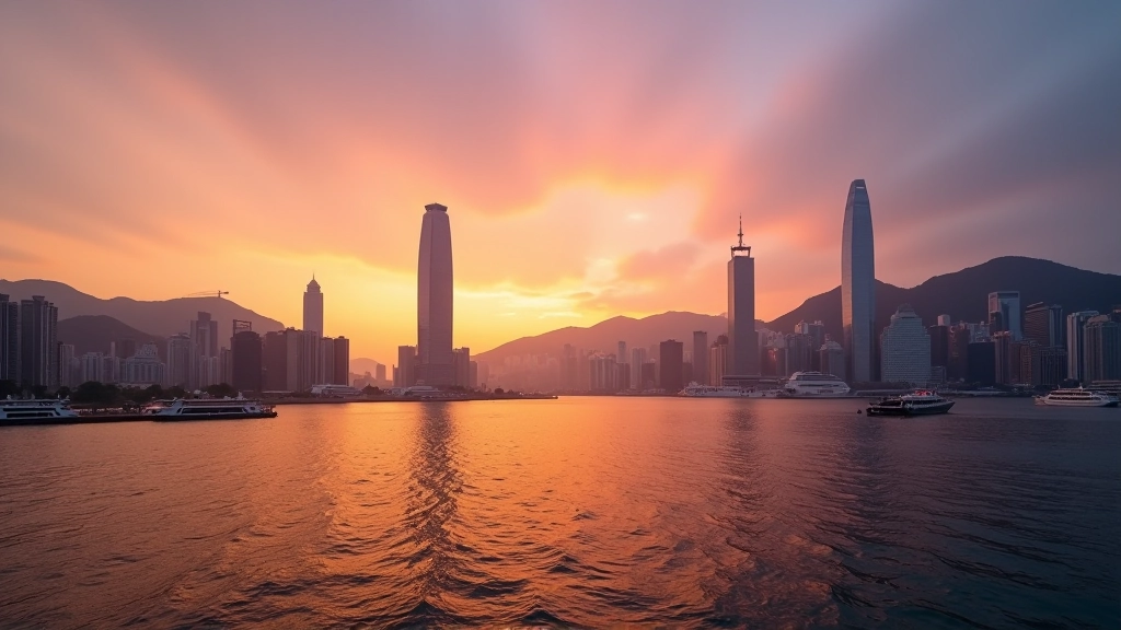 Victoria Harbour at dusk